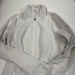 Lululemon Athletica White define Jacket vintage older size 6